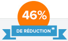 46% de réduction